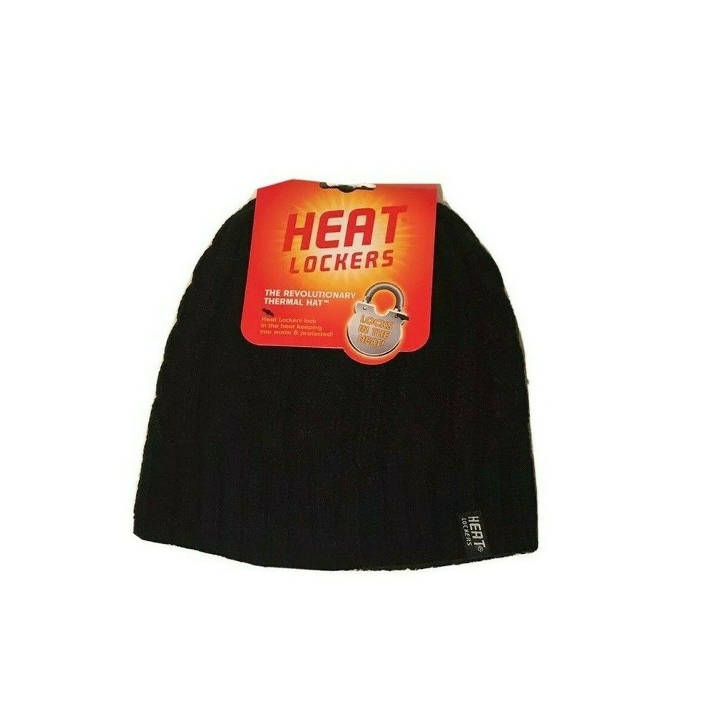 Heat Lockers Ladies Thermal Hat Fur Like Insulated Lining Stretchable Breathable